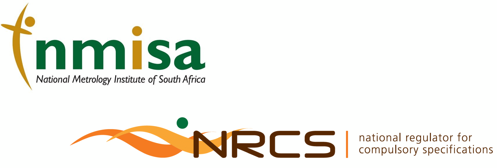 National Measurement Institute<br><strong>NMISA - NRCS</strong> logo