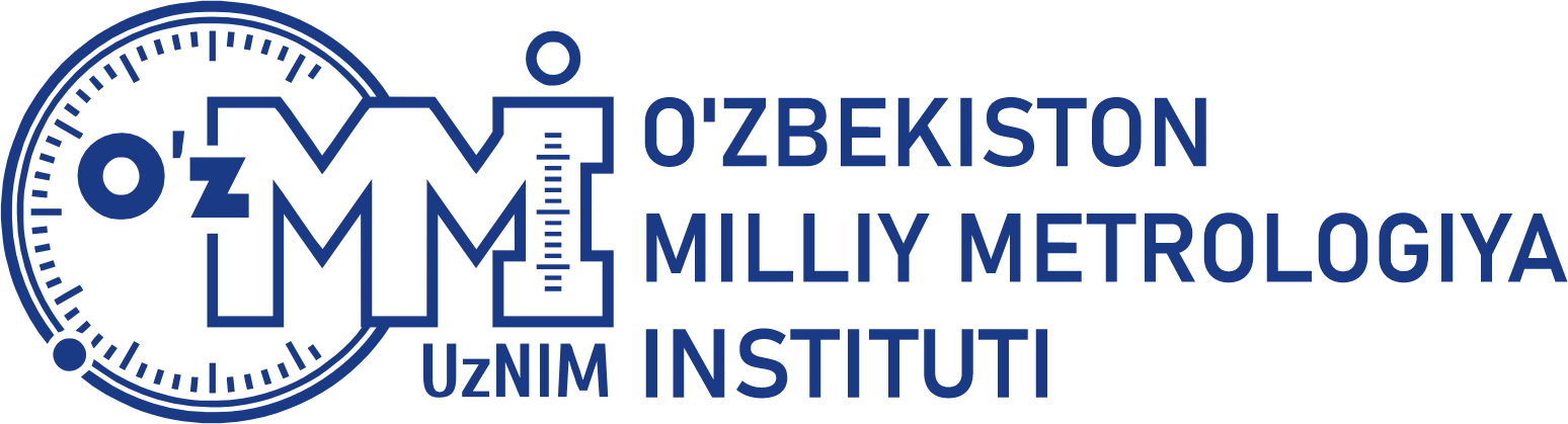 O‘zbekiston milliy metrologiya instituti<br><strong>UzNIM</strong><br> logo